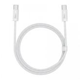 Cablu de date Baseus Dynamic CALD000202 USB-C - USB-C, 1m, White