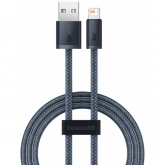 Cablu de date Baseus CALD000416, USB - Lightning, 1m, Gray