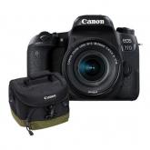 Camera Foto Canon EOS 77D, 24.2MP, Black + Obiectiv 18-55mm f/4-5.6 STM + Rucsac Canon BAG300 + Manual de Fotografie digitala Michael Freeman