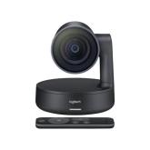 Camera videoconferinta Logitech Rally ConferenceCam, Ultra HD, Black