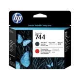 Cap Printare HP 744 MATTE BLACK- RED F9J88A