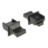 Capac de praf Delock pentru RJ45 Female cu mâner, 10 bucăți, Black