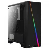 Carcasa Aerocool CYLON RGB Tempered Glass, Fara sursa