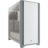Carcasa Corsair 4000D White, Fara sursa