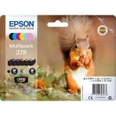Cartus Cerneala Epson 378 MultiPack Black, Cyan, Magenta, Yellow, Light Cyan, Light Magenta C13T37884010