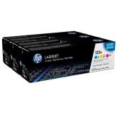 Cartus Toner HP 125A CF373AM Tri-Pack Cyan, Magenta, Yellow 