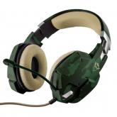 Casti cu microfon Trust GXT 322C, Green Camouflage