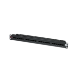 Patch Panel APC CAT6PNL-24, Cat6, 24x RJ45, Black