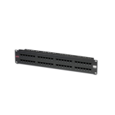 Patch Panel APC CAT6PNL-48, 48 porturi, Cat6, Keystone, Black