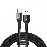 Cablu de date Baseus CATGH-C01, USB - USB-C, 2m, Black