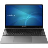 Laptop Microtech Corebook CB15B, Intel Core i7-1065G7, 15.6inch, RAM 16GB, SSD 1TB, Intel Iris Plus Graphics, Windows 11 Pro + LiberOS, Grey