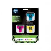 Pack Cartuse Cerneala HP 363 CMY