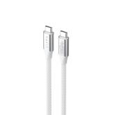 Cablu de date Baseus CB6290, USB-C male - USB-C male, 1 m, White