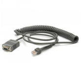 Cablu Zebra CBA-R02-C09PAR, RJ45 - RS232, 2.7m, Grey