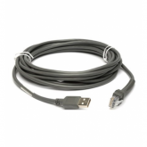 Cablu Zebra CBA-U10-S15ZAR, RJ45 - USB, 4.5m, Black