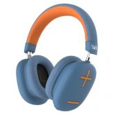 Casti cu microfon TnB BOUNCE, Bluetooth/3.5mm jack, Blue-Orange