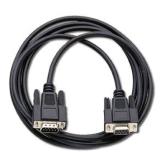 Cablu Serial Moxa CBL-F9M9-20, DB9 female - DB9 male, 0.2 m, Black