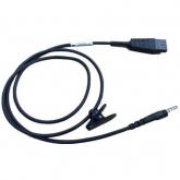 Cablu Zebra CBL-HS2100-QDC1-02, 2.5mm - QD, Black