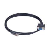 Cablu Serial Moxa CBL-RJ45SF9-150, RJ45 - DB9 female, 1.5 m, Black