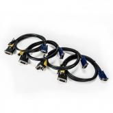 Set cabluri Vertiv CBL0170-4, 26pin - VGA, 1.8m, Black, 4pack