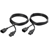Cablu de alimentare Eaton CBLOUT10X2 pentru 9PX, IEC 309 - IEC 309, Black, 2 bucati