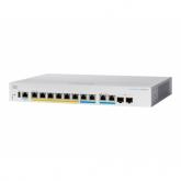 Switch Cisco CBS350-8MGP-2X, 8 porturi, PoE+