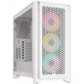 Carcasa Corsair iCUE 4000D RGB Airflow White, Fara sursa