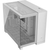 Carcasa Corsair 2500X TG White, Fara sursa