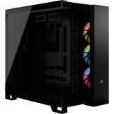 Carcasa Corsair 6500X TG RGB Black, Fara sursa