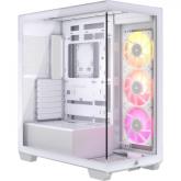 Carcasa Corsair iCUE LINK 3500X RGB White, Fara sursa