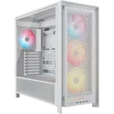 Carcasa Corsair Frame 5000D RS White ARGB LED, Fara sursa
