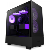 Carcasa NZXT H5 Flow RGB Black, Fara Sursa