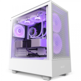 Carcasa NZXT H5 Flow RGB White, Fara Sursa