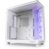 Carcasa NZXT H6 Flow RGB White, Fara sursa