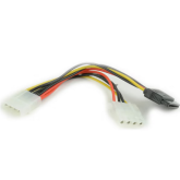 Splitter Gembird CC-SATA-PSY2, SATA - Molex, 0.15 m