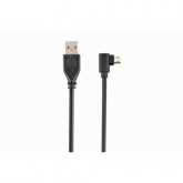 Cablu de date Gembird CC-USB2-AMMDM90-6, USB - micro USB, 1.8m, Black