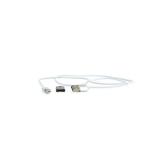 Cablu de date Gembird, USB 2.0 - micro USB, 1m, Silver