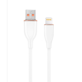 Cablu Gembird CC-USB2S-AM8PM-1.5M-W, USB-A male - Lightning male, 1.5 m, White