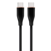 Cablu de date Gembird CC-USB2S-CMCM-1.5M-BK, USB-C male - USB-C male, 1.5m, Black