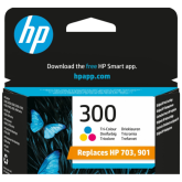 Cartus cerneala HP 300 Tri-colour - CC643EE