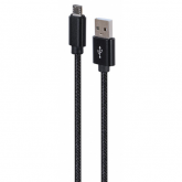 Cablu Gembird CCDB-MUSB2B-AMBM-6, USB male - microUSB, 1.8m, Black