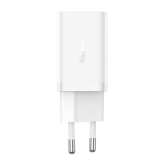 Incarcator retea Baseus GaN5 Pro CCGP180102, 2x USB-C, 3A, White