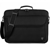 Geanta V7 Essential Frontloading pentru laptop de 16inch, Black