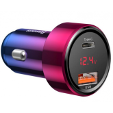 Incarcator auto Baseus Magic Series PPS CCMLC20C-09, 1x USB-C, 1x USB-A, 5A, Multicolor