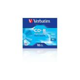 CD-R Verbatim 40x, 800MB, 1buc, Jewel case