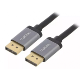 Cablu Logilink CDA0101, DisplayPort male - DisplayPort male, 2m, Black
