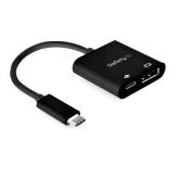 Adaptor Startech CDP2DP14UCPB, DisplayPort - USB-C, Black