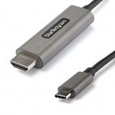 Cablu Startech CDP2HDMM4MH, USB-C - HDMI, 4m, Black