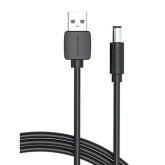 Cablu alimentare Vention CEXBD, USB 2.0 male - DC 3.5 mm, 0.5 m, Black