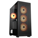 Carcasa Cougar MX220 RGB Black, Fara sursa